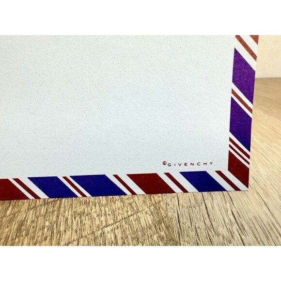 Vintage Givenchy For Brett Notecards Stationary Set 20 Envelopes 20 Cards Logo - Picture 9 of 14